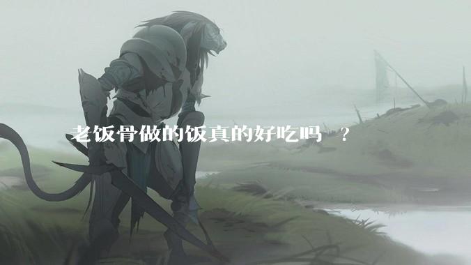 老饭骨做的饭真的好吃吗 ?